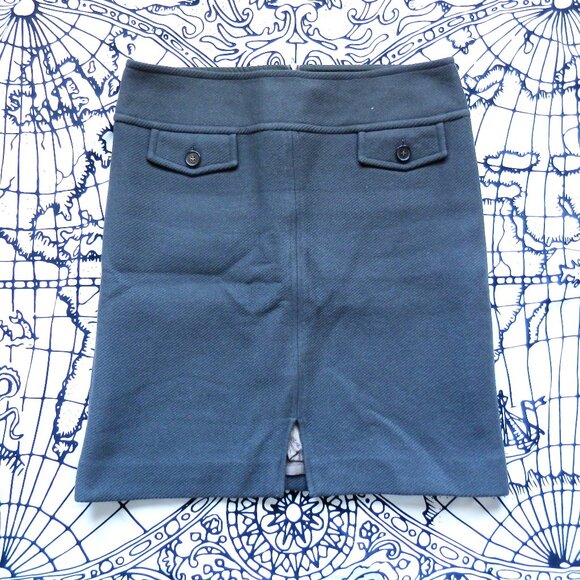 MaxMara || Tweed Wool Pencil Skirt - Picture 1 of 8